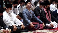Sebagai informasi, Masjid Istiqlal kembali menggelar salat Idul Adha sejak pandemi COVID-19.