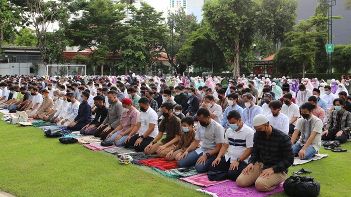 Pelaksanaan salat Idul Adha di Bangkok