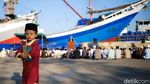 Potret Pelaksaaan Salat Idul Adha di Pelabuhan Sunda Kelapa