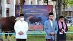 Potret Prabowo Dampingi Jokowi di Momen Idul Adha di Istiqlal