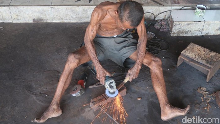 Suasana kampung pande besi Kalurahan Gilangharjo, Kapanewon Pandak, Kabupaten Bantul. Foto diunggah pada Minggu (10/7/2022).