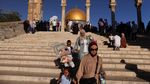 Suka Cita Anak-anak Palestina Rayakan Idul Adha di Yerusalem