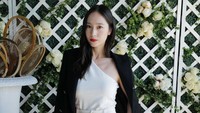 Krystal Jung hadir di Ralph Lauren Suite dalam event Wimbledon. (Foto: Darren Gerrish/WireImage for Ralph Lauren) 