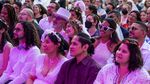 Momen 500 Pengantin Baru Dansa Bareng di New York, Meriah!