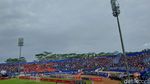 Potret Aremania Dukung Singo Edan Agar Lolos ke Final Piala Presiden