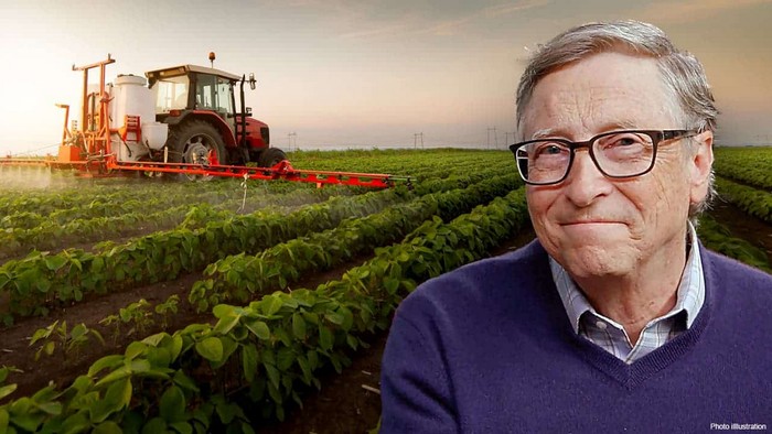 Bill Gates jadi juragan lahan pertanian.