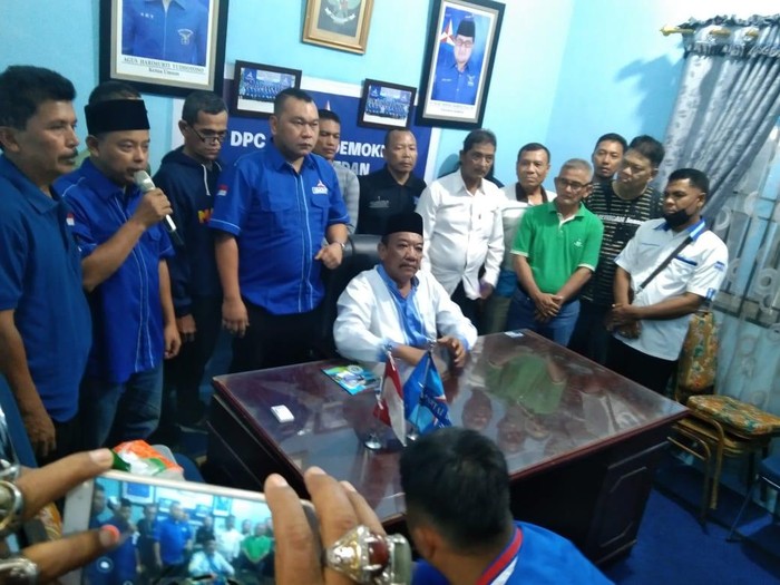 Deklarasi Ketua DPC Demokrat Medan (foto: istimewa)