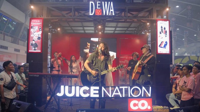 Dewa 19 luncurkan liquid roman picisan.