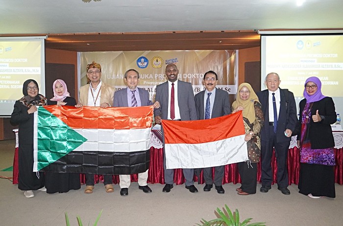 Dosen Asal Sudan Lulus Doktor Ilmu Peternakan Unsoed