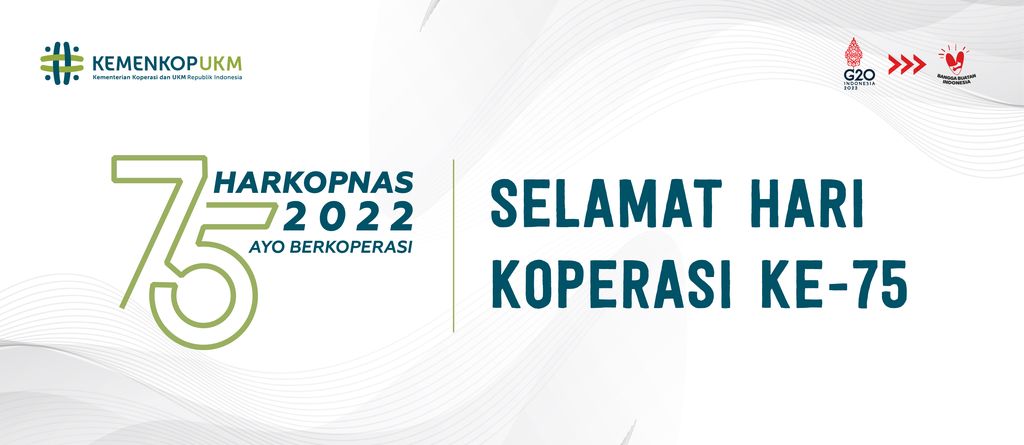 Hari Koperasi Nasional 2022 (Harkopnas) diperingati tanggal 12 Juli. Tahun ini adalah peringatan Hari Koperasi Nasional 2022 yang ke-75.