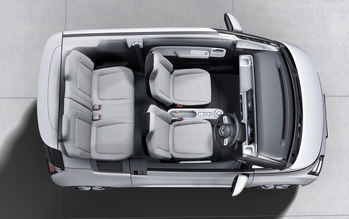 Interior mobil listrik Wuling Air EV