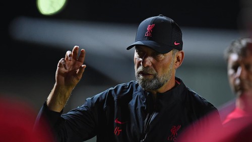 BANGKOK, THAILAND - JULY 10: (THE SUN OUT. THE SUN ON SUNDAY OUT) l0 during a training session at Alpine Football Camp on July 10, 2022 in Bangkok, Thailand. (Photo by John Powell/Liverpool FC via Getty Images)