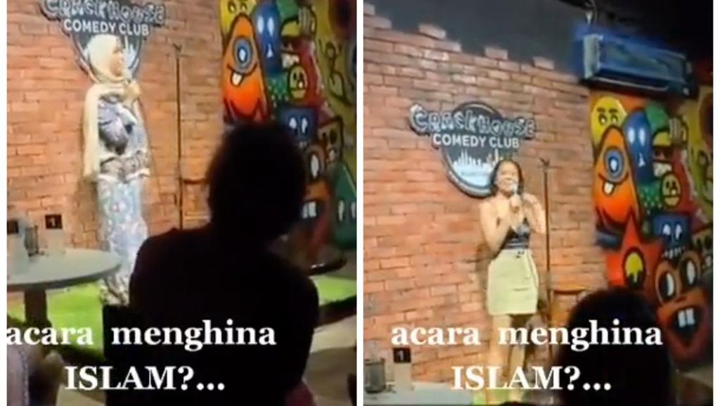 Viral Wanita Buka Jilbab Saat Open Mic di Malaysia Diusut Aparat
