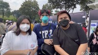 Menggelar konser saat pandemi mengharuskan para fans harus ekstra hati-hati. Foto: (dok. Dinda Islami/detikcom)