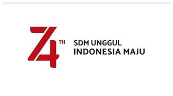 HUT RI ke-74 bertema SDM Unggul Indonesia Maju. Foto: Setneg RI