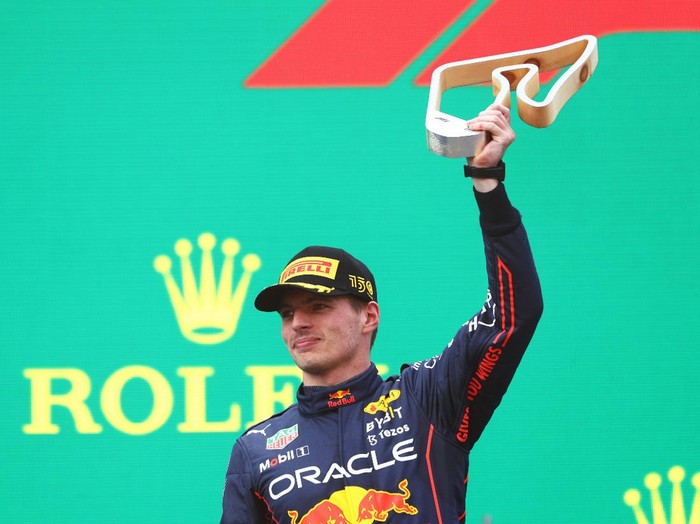 Max Verstappen di F1 GP Austria 2022.