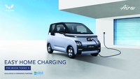 Wuling Air ev dijual dengan harga estimasi wilayah Jakarta Rp 250 juta untuk varian standard range dan Rp 300 juta untuk tipe long range. Terdapat lima pilihan warna yang tersedia untuk Wuling Air ev, yakni peach pink, pristine white, galaxy blue, avocado green, dan lemon yellow. Foto: Dok. Wuling Motors