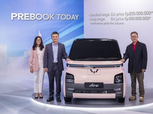 Sudah Bisa Pre-Book, Ini Kehebatan Mobil Listrik Wuling Air Ev!