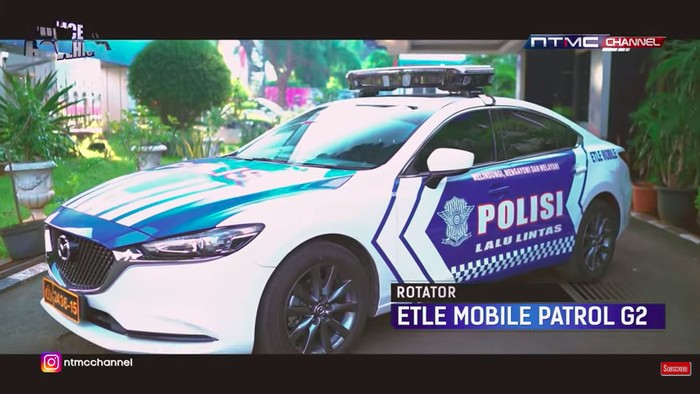 Mobil Patroli dengan Kamera ETLE