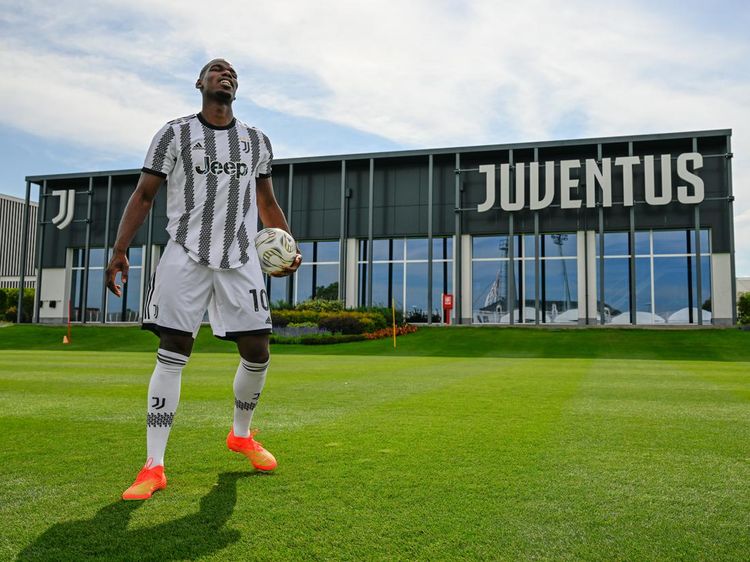 Senyum Bahagia Paul Pogba Balik Lagi ke Juventus