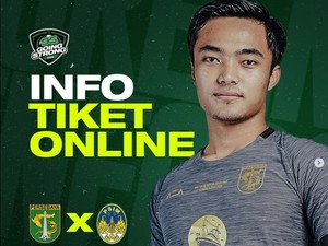 Tiket Persebaya Vs PSIM Yogyakarta Dijual Secara Online