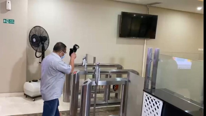 Presiden ACT diperiksa polisi (Azhar-detikcom)