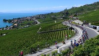 Sejumlah lokasi yang dilewati mampu memukau mata dengan keindahan dan pesona lansekapnya. (Tim de Waele/Getty Images)  