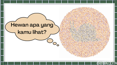 Uji Ketahanan Saraf Mata, Bisa Lihat Hewan Apa di Gambar Ini?