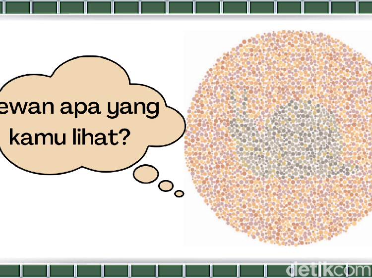 Uji Ketahanan Saraf Mata, Bisa Lihat Hewan Apa di Gambar Ini?
