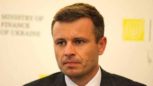 KYIV, UKRAINE - SEPTEMBER 14, 2020 - Minister of Finance of Ukraine Serhii Marchenko attends a briefing to present the draft Law of Ukraine 'On the State Budget of Ukraine for 2021', Kyiv, capital of Ukraine. - PHOTOGRAPH BY Ukrinform / Future Publishing (Photo credit should read Evgen Kotenko/ Ukrinform/Future Publishing via Getty Images)