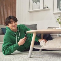 Gong Yoo memelihara dua kucing scottish fold yang terlihat dalam pemotretan brand furnitur iloom. Salah satunya berwarna putih dan diberi nama Kongkong. Dalam wawancaranya dengan The Fact, Gong Yoo mengatakan bahwa tipe idealnya adalah wanita yang mandiri seperti kucing. Foto: Instagram
