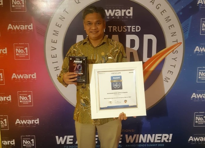 Asuransi Rama Raih Penghargaan Indonesia Best Performing Award 2022