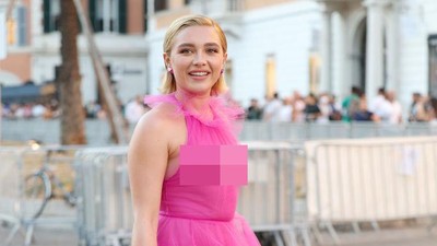 7 Gaya Nyentrik Florence Pugh, Aktris Jadi Kontroversi karena Gaun Transparan