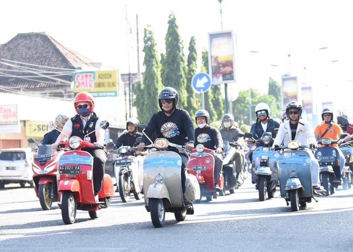 Guyub Bareng Skuteris, Bupati Kediri Ajak Seduluran Selawase