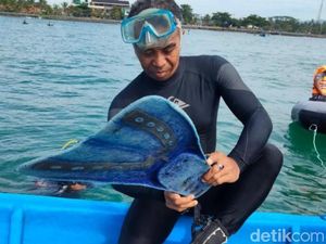 Kisah Encek Merawat Napas Terumbu Karang Pangandaran