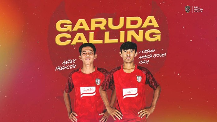 I Komang Ananta Krisna Putra dan Andre Pangestu