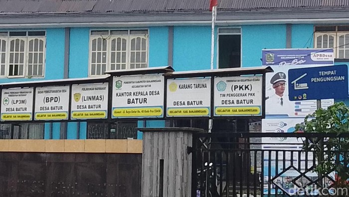 Kantor Balai Desa Batur, Banjarnegara, Selasa (12/7/2022). Dusun Krajan masuk wilayah Desa Batur.