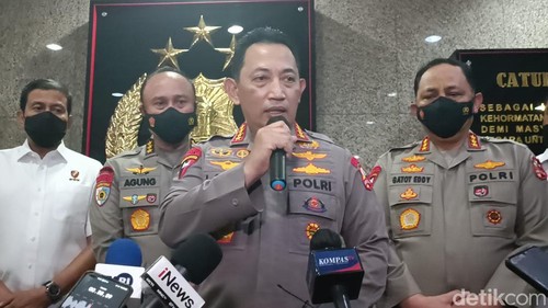 Kapolri Jenderal Listyo Sigit Prabowo (Azhar BR/detikcom)