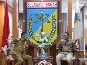 Komnas HAM Bertemu Gubernur Sulteng Bahas MoU Hak Korban Pelanggaran HAM Berat