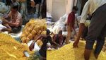 Hii! 10 Penjual Jajanan Kali Lima di India Ini Aduk Makanan Pakai Tangan