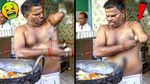 Hii! 10 Penjual Jajanan Kali Lima di India Ini Aduk Makanan Pakai Tangan