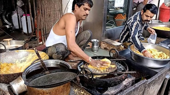 Makanan kaki lima di India