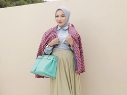 7 Gaya Medina Zein Dulu Pakai Tas Hermes,  Kini Diborgol