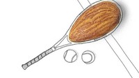 Ketika mendapatkan inspirasi, biasanya Ahmad dengan segera membuat draft gambar dan langsung mengatur jenis kacang sedemikian rupa untuk menghasilkan seni karya kacang yang menarik. Foto: Instagram @mokassarart