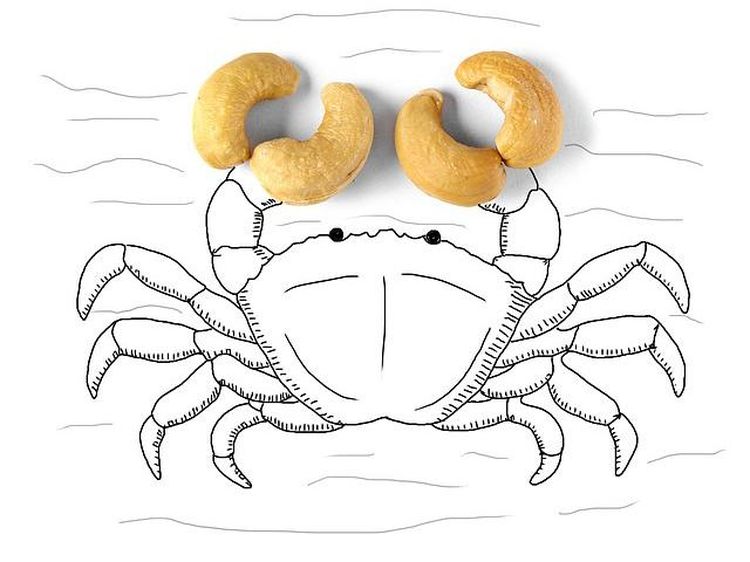 Pakai Kacang-kacangan, Seniman Ini Bikin Hasil Karya yang Unik dan Keren