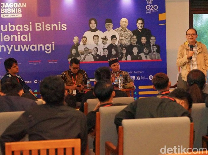 Peserta jagoan bisnis mendapat mentoring