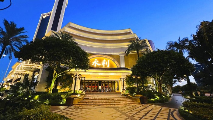 MGM Grand Macau casino resort is closed in Macao, Monday, July 11, 2022. Streets in the gambling center of Macao were empty Monday after casinos and most other businesses were ordered to close while the Chinese territory near Hong Kong fights a coronavirus outbreak. (AP Photo/Kong)