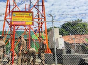 Satpol PP Segel Tower BTS di Depok Tak Miliki IMB
