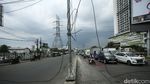Awas! Ada Kabel Putus di Bekasi Timur