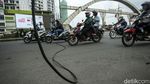 Awas! Ada Kabel Putus di Bekasi Timur